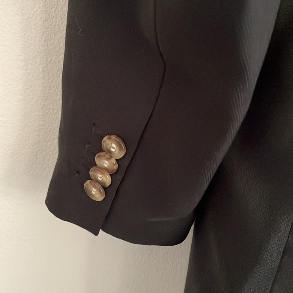 Black Single Breasted Jacket - image 4